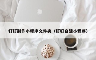 陵水钉钉制作小程序文件夹（钉钉自建小程序）