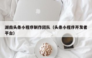 陵水湖南头条小程序制作团队（头条小程序开发者平台）